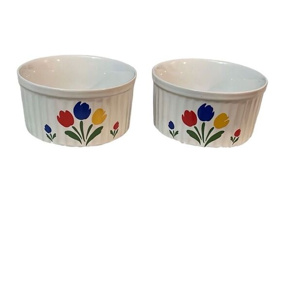 Vintage Mini Soufflé Dishes - Picture 2 of 6